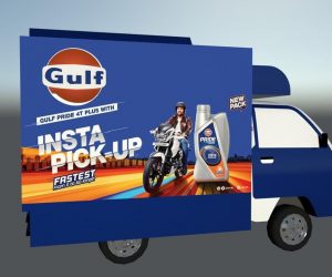 Gulf Oil -3 Mobile Branding Model